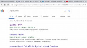 QuickFIX Application R&D for Algorithmic Trading