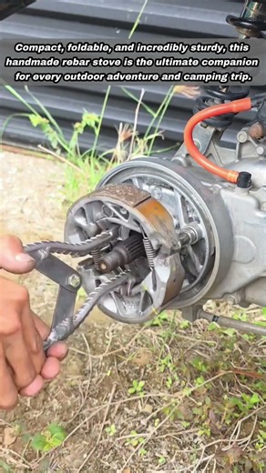 Ingenious Mechanical Hack For Changing Motorcycle Rear Brake Shoes