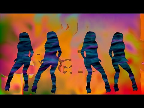 Dancing Females Silhouette HD - VideNoCopy No Copyright Background Video Footage