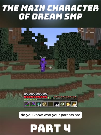 The Main Character of Dream SMP #viral #minecraft #minecraftmemes #technobladeeee
