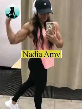 NADIA AMY,FEAMLE BODYBUILDING, IFBB,FITNESS MODEL, PHYSIQUE ATHLETES, FEMALE CHAMPION
