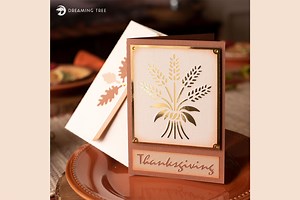 Thanksgiving Greeting Card SVG · Creative Fabrica