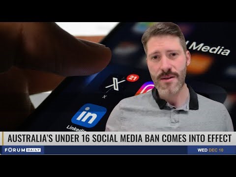 The perils of Australia's under-16 social media ban | Yaël Ossowski on Forum Daily News