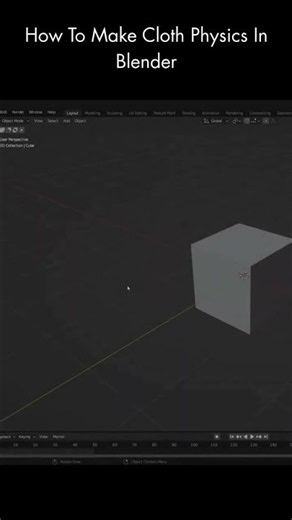 How To Make Cloth Physics In Blender For Beginners (2026)