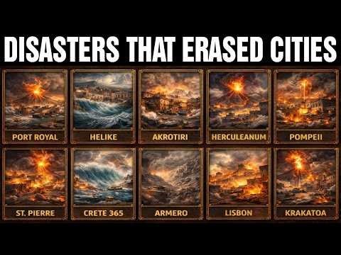 10 Ancient Disasters That Erased Cities in Minutes