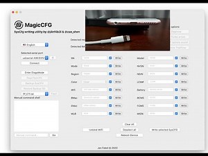 REEMPLACE CABLE DCSD O BOX SIMILARES Y HAGALO CON CABLE USB LIGTHNING PARA ENTRAR A MODO DIAGS MAC