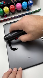 2.6M views · 29K reactions | Customizing an iPad with a POSCA MOP’r for Halloween  • #rmdesigns15 #rmd #ryanmurray #reels #reelsinstagram #posca #poscamarkers #satisfying #poscamopr #custom #customipad #customized #ruined #saturday #saturdayvibes | RM Designs | Facebook