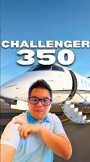 CHALLENGER 350 PRIVATE JET REVIEW #shorts #fyp #travel #bonsaisquad