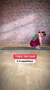 Toe Tap | If you want to be able to do toes tap, try to do this practice it is the easy version that allow you to feel, engage and learn what you need to corporate your physical and breathe. Rolling backwards make yourself in a shape of the ball, hugging your legs, spine rounded then open the shoulder, extend the legs and arms. Take your hands overhead position. Core compression, straight the legs.Rolling forwards (with inhalation) use the momentum to get yourself up. Then press the hands firmly