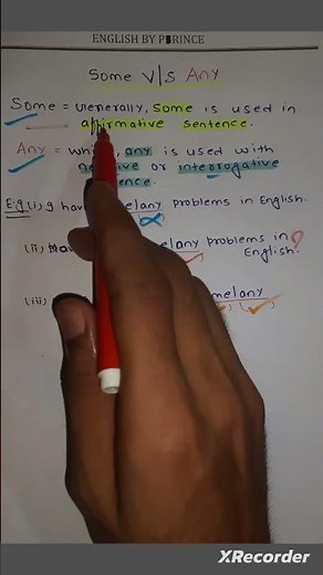 Some vs Any Rules Examples and TricksCBSE Class 6 to 10 English GrammarBoard Exam Special#english