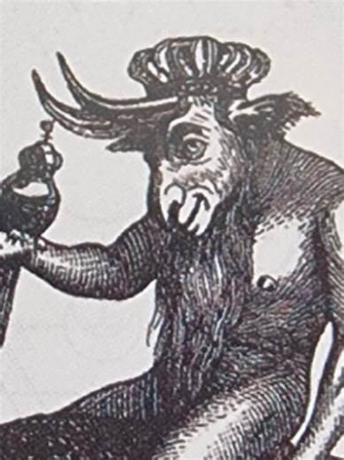 Demon Tarot Card of the Day. Balam Page of Wands #demon #demons #witchtok #tarot #tarotreader