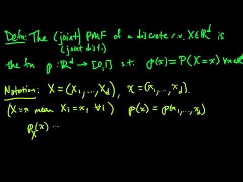 (PP 5.1) Multiple discrete random variables