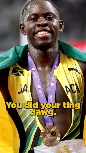 Anson Henry on Instagram: "Bigup Oblique 🇯🇲 ✂️ The Fastest Man in the World. #SprintCulture #TheTFN #ThisisTrackandField"