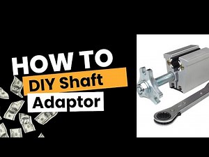 DIY Shaft Adapter Removal and Installation
