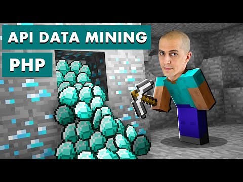 API Data Mining Scraping PHP JSON Get Information Tutorial
