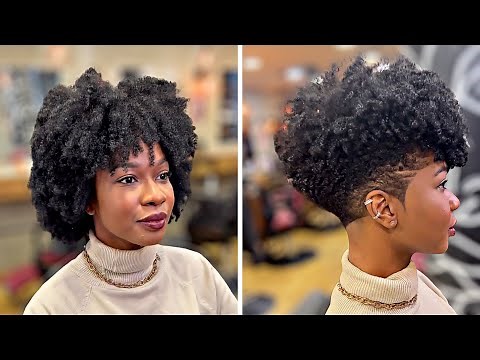 6 Tapered Afro Styles For Women | Cut By Diego Jordan