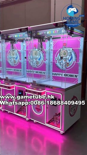 HomingGame Factory 32 Inch Big Claw Happy Moment Toy Catcher Prize Game Machine for Sale