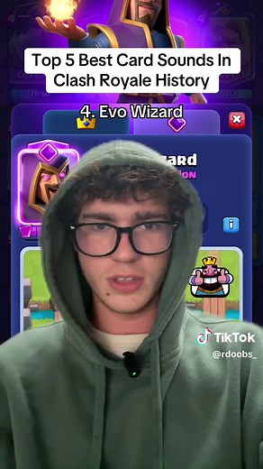 Top 5 best card sounds in Clash Royale history #fyp #foryoupage #clashroyale #clashroyalemoments #clashroyalememes #clashroyaledaily #greenscreen