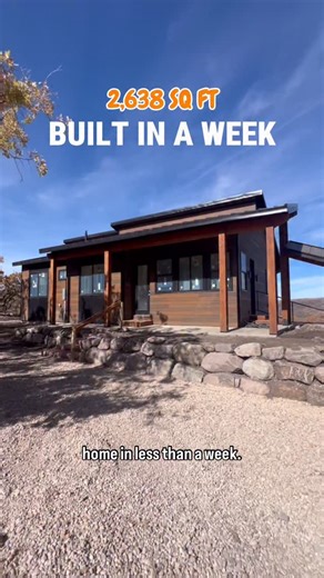 zipkithomes on Instagram: "Should We Release It? We built this five-bedroom home in less than a week. But here’s the crazy part it’s not even on the Website (yet). 👀 Meet The Moab! It’s a 2,638 sq. ft. modern home built using our Panelized Kit Method that lets us go from foundation to dry-in in days, not months. Every wall, roof, and section is pre-built with precision in our shop, then shipped and pieced together like a giant, high-quality puzzle. The result? Now here’s where YOU come i