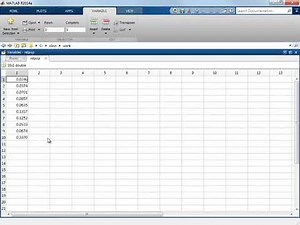 Performing Matrix Operations, Demonstration