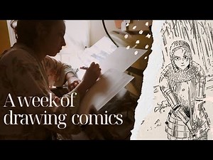 A Week of Drawing Comics + it's Autumn! 🍁 | Weekly Studio Vlog #9