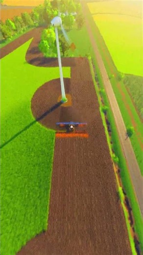 Satisfying ploughing #farmingsimulator25 #farmingsimulator #farmingsimulator19
