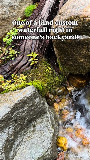 This could be your backyard! Don't be like your boring neighbor that doesn't even have a cool waterfall!