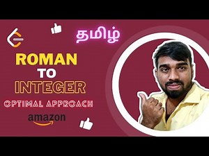 LeetCode | 13.Roman To Integer | Tamil | Java | HashMap
