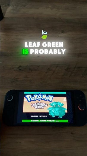 Ranking Pokémon LeafGreen on Nintendo Switch 2 🏆