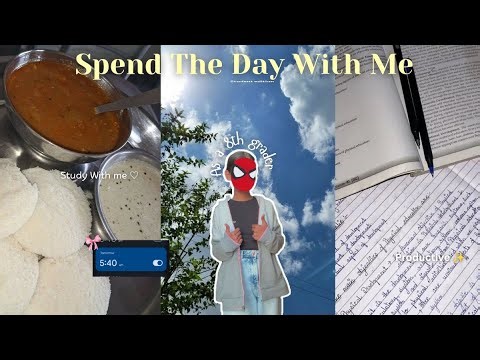 Spend The Day With Me📚✨ | Study Vlog🤍 | 8th grader