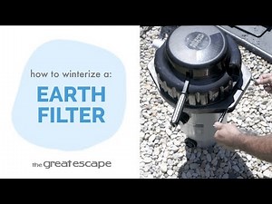 How to Properly Winterize Your Pump & Earth Filter