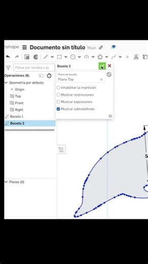 Vectorizar imagen e importar a onshape