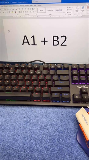 Still typing H2O instead of H₂O? Or writing x2 instead of x²? 😬 You’re one shortcut away from fixing that. In this quick Word trick, you’ll learn how to instantly use: ⬆️ Superscript (like powers) ⬇️ Subscript (like chemical formulas) ⌨️ Just select text press a shortcut No menus. No mouse. No wasted time. Perfect for: 📚 Students 🧑‍🏫 Teachers 💼 Office work 🧪 Science & math typing Try this once and your documents will look 10x more professional. 👍 Like if you learned something new 💬 Comme