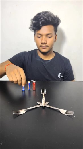 battery and candle magic 😱 #diy #lifehacks #experiment #sahil | sahil.expriment