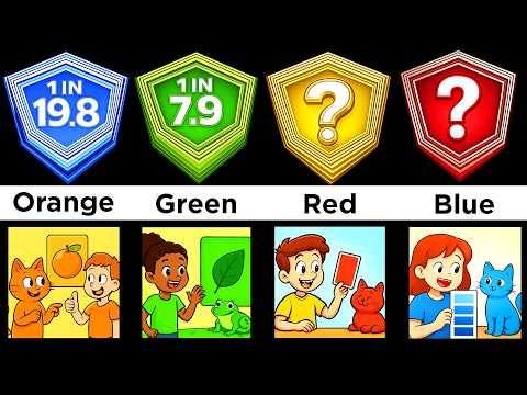 What's the World's Favorite Color? 🌈 (Probability Comparison)