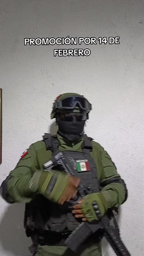 Aprovechen xD#humor #14defebrero #cosplay #tactico #mexico #semar #sedena #guardianacional