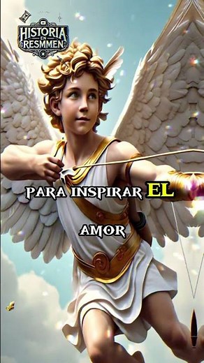 ¡Cupido: El arquero amoroso que conquistó a los dioses! #history #mitologia