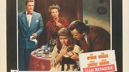 The Glass Menagerie 1950 with Kirk Douglas, Jane Wyman, Gertrude Lawrence and Arthur Kennedy