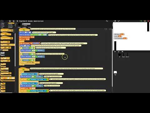 Pong Project 03 - Variables - Score, Lives and Ball Speed