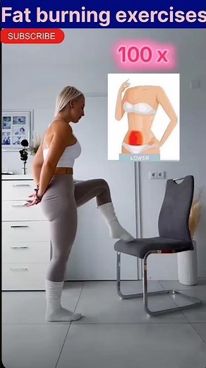 4 Fat Burning Exercises to Burn Calories Fast 🔥#shorts