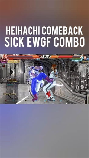 Heihachi Comeback Sick EWGF Combo In Tekken 7