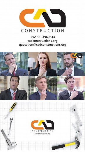 Get Your Offer for FREE. CAD Construction - The Leading Construction Company in Pakistan #home #construction #newhomeconstruction #builders | Cad Construction Company