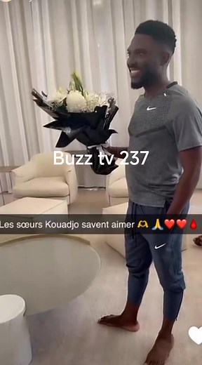 327K views · 5.9K reactions | ⛔ Waouh ! C'est Le père des braves qui parle bien l'anglais comme ça ?? Ses soeurs lui ont fait une surprise pour ses 32 ans. Elle lui ont adressé un très beau message d'amour disant comment il est un frère exceptionnel et un père pour elles. Sa réaction  | Buzz TV 237 | Facebook