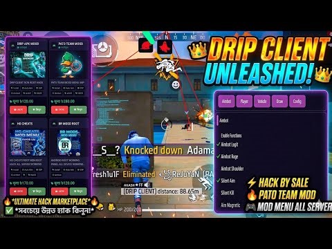 DRIP CLIENT NEW UPDATE ALL SERVER WORKING FULL MAIN ID SEVE ALL DEVICE WORKING