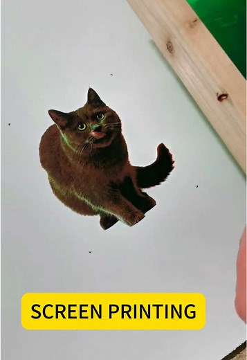 Silk Screen Printing Process: Art from a Source Factory