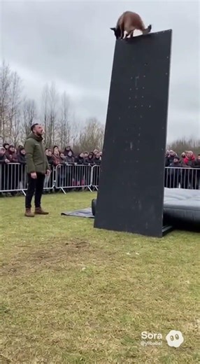 🚨 50-FT WALL?! Elite K-9 German Shepherd Does the Impossible 🐕💥