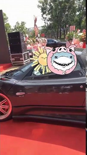 20_出场必须走红毯的帕加尼，一排劳斯莱斯为其保驾护航