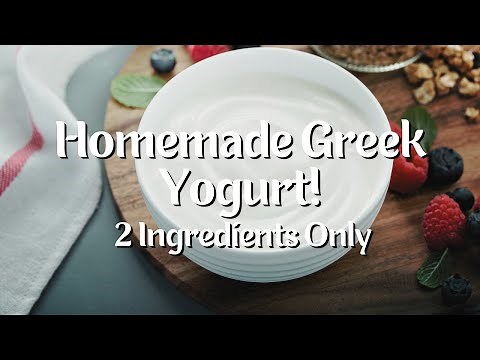 How to Make Greek Yogurt in the Instant Pot | Easy 2 Ingredient Homemade Yogurt Recipe