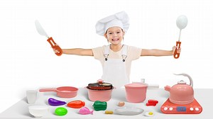 Watch Play Food Sets for Kids Kitchen on Amazon Live