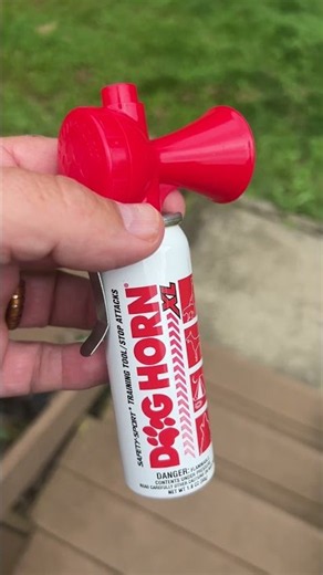 Dog Air Horn Test: Backfire! 😅